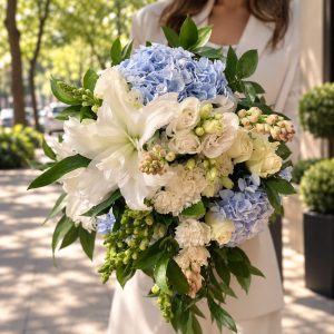 BLUE & WHITE