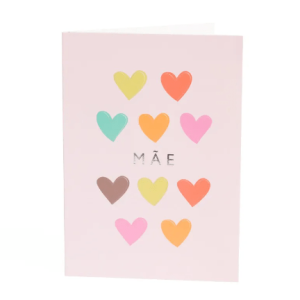 CARTÃO CORAÇÕES POP UP MÃE