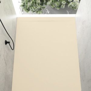 Plato de ducha resina COVER crema