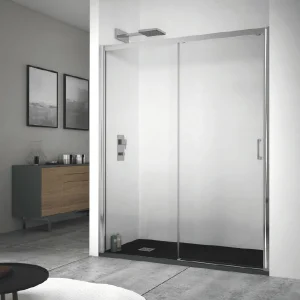 Mampara de ducha frontal + Puerta Corredera KENNEDY