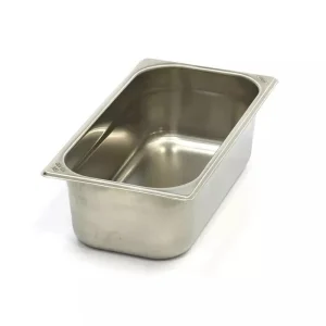 Recipiente gastronômico de aço inoxidável 1 / 3GN | 100mm | 325x176mm