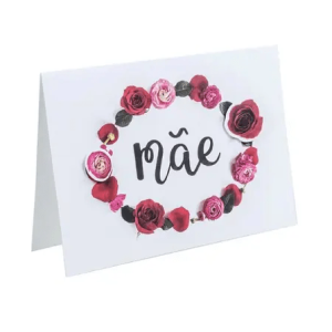 CARTÃO FLORIOGRAFIA MÃE