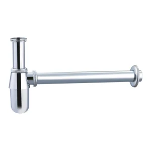 Sifón OVAL cromo