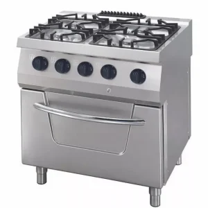 Fogão Pesado – 4 Queimadores e Forno