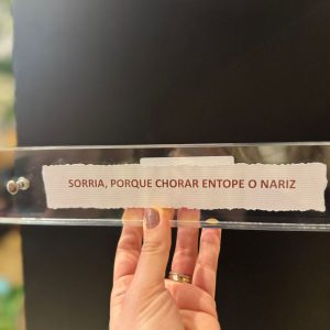RÉGUA EM ACRÍLICO (+opções)